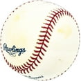 thumbnail image 3 of Jack Heidemann Autographed Official MLB Baseball Cleveland Indians, New York Mets SKU #229689, 3 of 4