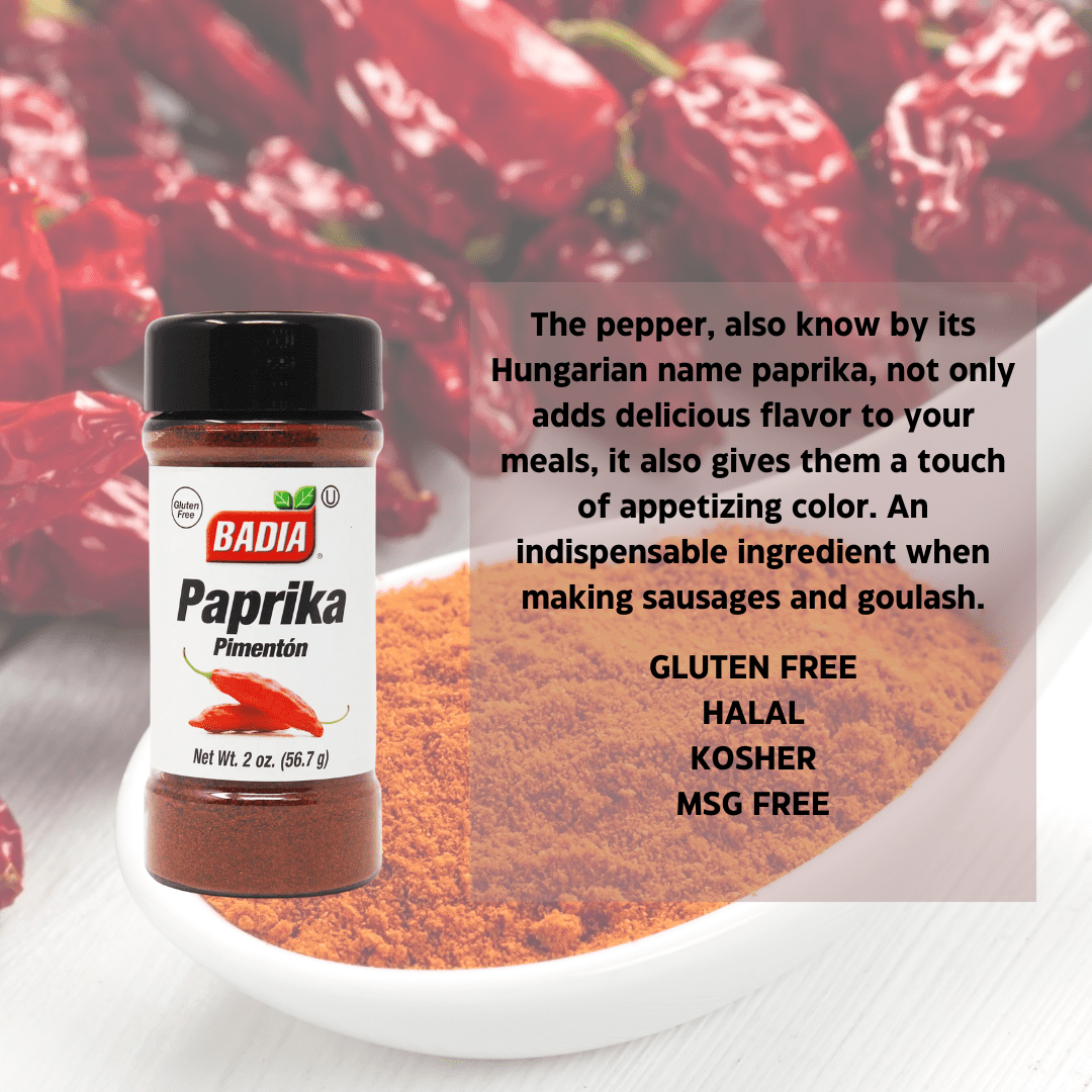 Badia Seasoning New Kitchen Starter 5 Piece Gift Set | Chili Powder, Garlic Powder, Italian Seasoning, Onion Powder, Paprika | Blank June Street Market Recipe Card (style may vary)