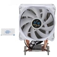 thumbnail image 1 of Pin 6 Heat Pipes 4.72 Inch CPU Cooling Fan 12V DC 1500RPM Hydraulic Bearing Colorful Light CPU Air Cooler for Motherboard, 1 of 4