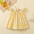 thumbnail image 6 of Kkkded Newborn Toddler Girls Dresses Summer Sleeveless Tutu Dress for Girls Cotton Sundresses Cartoon Embroidery Princess Dressess 9 Months-5 Years, 6 of 7