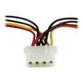 thumbnail image 2 of StarTech.com LP4 to SATA Power Cable Adapter with Floppy Power (LP4SATAFMD) - Power adapter - SATA power (M) to 4 pin internal power, 4 pin mini-power connector (F) - black - for P/N: DRW110SATBK, PEX2M2, PEXM2SAT3422, S251BU31REM, S25SLOTR, SATSASBP425, 2 of 5