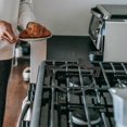 thumbnail image 4 of Iron Stove Rack Heavy Duty Pot Holder for Gas Cooker Kitchen Use Black Heat Resistant Stabilization 1Set, 4 of 4