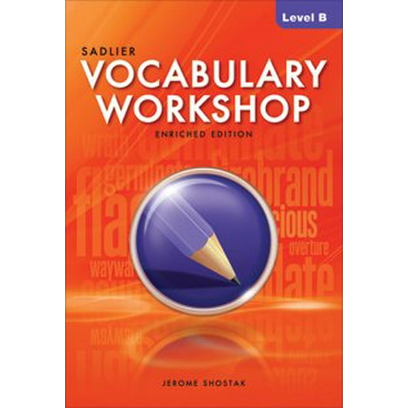 Pre-Owned Vocabulary Workshop Level B (Paperback) 0821580078 9780821580073