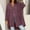 Purple, variant on uublik Long Sleeve T Shirts for Women Soft Blouses Business Casual Tops Work Office Tshirt Black