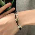 thumbnail image 1 of Pulsera de cuentas con colgante de mariposa, brazalete para mujer, 1 of 5