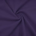 thumbnail image 3 of WREESH Solid Color Round Neck Tunic Top Women's Summer Pleated Blouse with Petal Sleeves Purple, 3 of 7