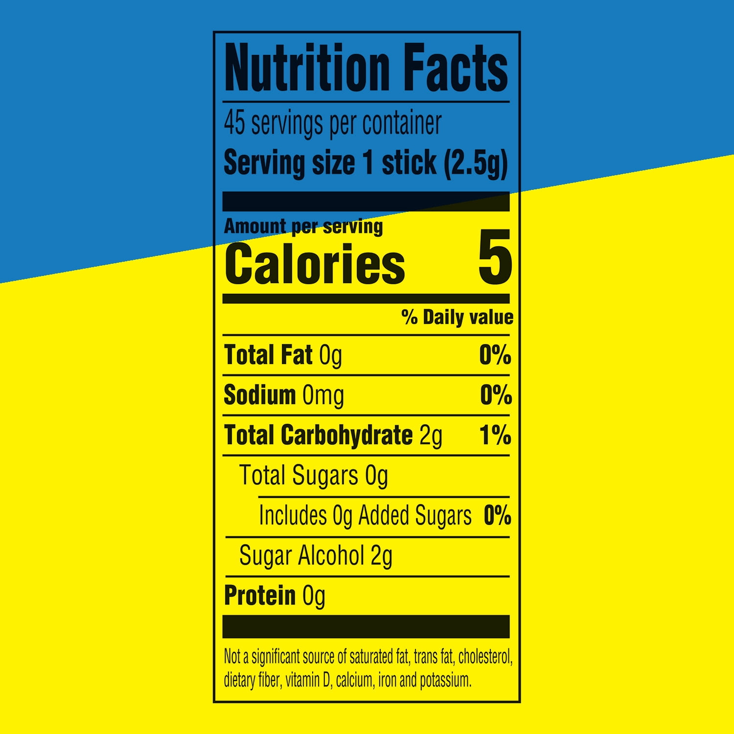 Extra Sours Blue Raspberry Sugar Free Chewing Gum - 3 Pack