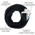 thumbnail image 2 of Pocket Scarf - Infinity Scarf with Hidden Pocket For Women Winter Warm Infinity Scarves Wrap, 2 of 7
