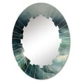 thumbnail image 2 of DESIGN ART Designart "Waves Of Bliss II" Coastal Modern Wall Mirror 20in.x30in., 2 of 4