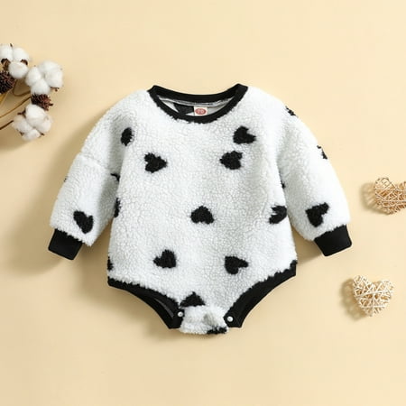 

Baby Boys Girls Long Sleeve Cartoon Romper Bodysuit Outfits