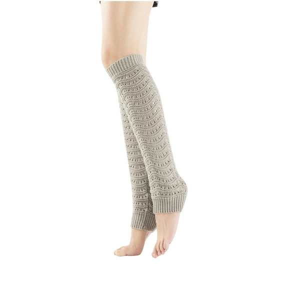 Mart Women Leg Warmers Women Knit Leg Warmers Lady Adult Leg Sets Pile Of Socks Autumn And Winter Keep Warm Sock Knitting Foot Cover Long Leg Warmer Female
