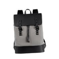 thumbnail image 4 of Mochila para hombre, resistente al agua, de tela Oxford, informal, para portátil de 14 pulgadas Gris, 4 of 9