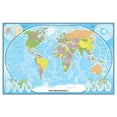 thumbnail image 2 of World Classic Wall Map Poster Mural (48x70 Laminated), 2 of 4