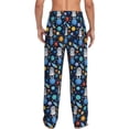 thumbnail image 3 of Xecao Space Dog Men's Straight Lounge Pajama Pants: The Ultimate in Comfortable Sleepwear, 3 of 9