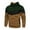 Brown, variant on Fgnfyis Men's Hoodies & Sweatshirts Casual Color Blocked Loose Jacket with Hood and Side Seam Pockets for Everyday Wear Mens Hoodies Brown S