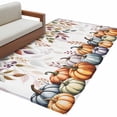 thumbnail image 2 of 3'x5' Area Rugs, Fall Indoor Outdoor Area Rug for Living Room Bedroom, Thanksgiving Pumpkins Weeping Maple Leaf Washable Bathroom Rugs Kitchen Floor Carpet Mats Home Decor Aesthetic, 2 of 8