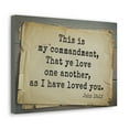 thumbnail image 2 of Scripture Walls Have Loved You John 15:12 Bible Verse Canvas Christian Wall Art Bible Verse Print Ready To Hang Unframed, 2 of 7
