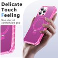 thumbnail image 3 of TECH CIRCLE for iPhone 16 Plus Case (6.7 Inch) 2024, Lightweight Slim Solid Case with Hidden Kickstand, Compatible with MagSafe & Magnetic Accessories, Protective Thin Cute Back Cover Case, Rose, 3 of 6