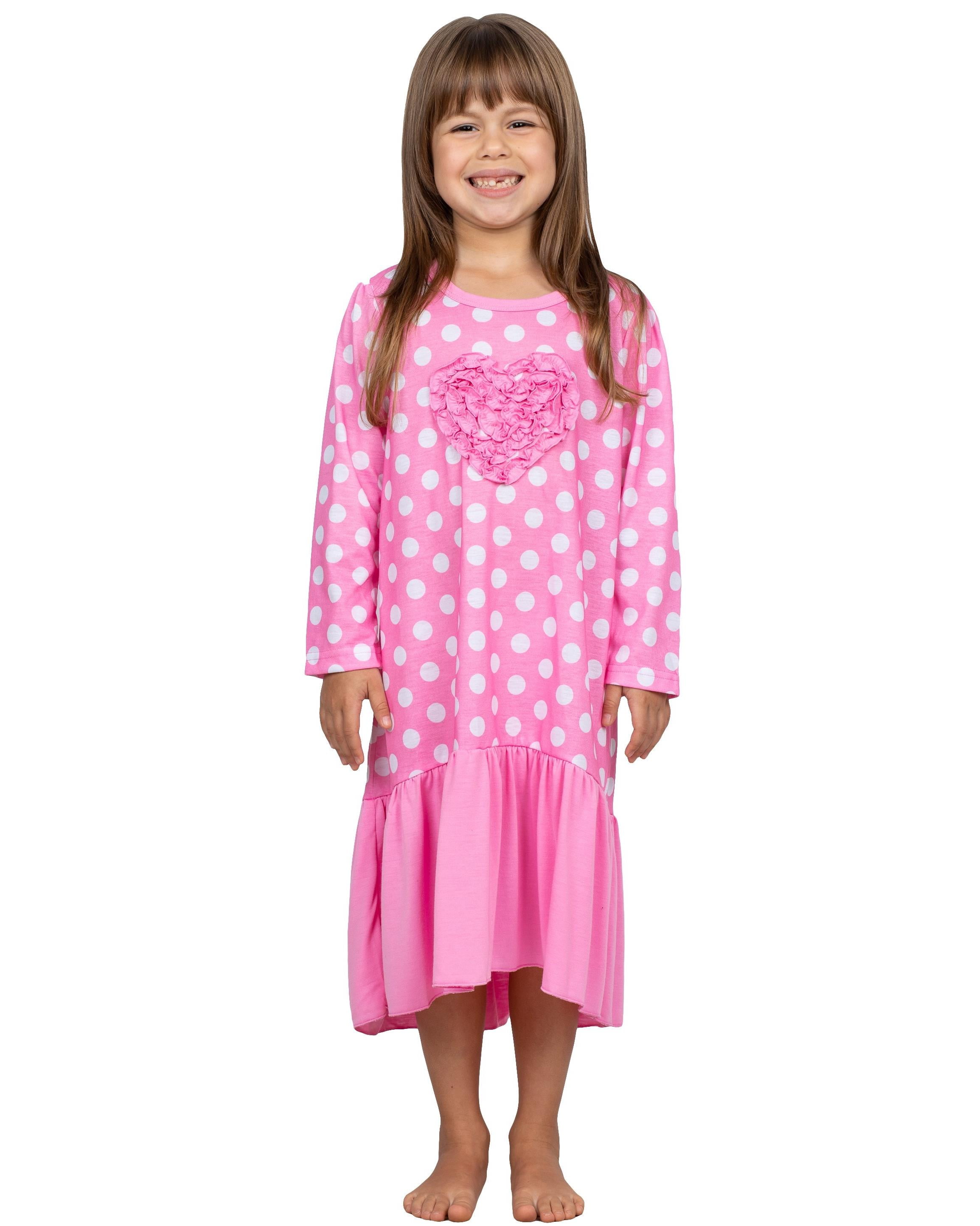 Sara’s Prints - Saras Prints Girls Nightgown Puffed Fun Dressy Gown ...