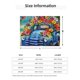 thumbnail image 5 of Balery Floral Truck Welcome Manta de Franela con Dibujo, Lujo Ultra Suave y Cálido, Antipelusa y Resistente a las Arrugas para Cama, Sofá, Camping -50"x40", 5 of 6