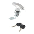 thumbnail image 1 of GUOOL T Handle Lock with Keys Tool Box Car RV Cabinet Cargo Hauler Shed Door Latch Argent, 1 of 9