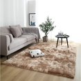 thumbnail image 1 of Shaggy Fluffy Rugs Color Gradient Anti Skid Area Rug Dining Room Carpet Bedroom Floor Mat, 1 of 3