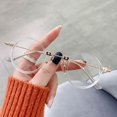 thumbnail image 3 of Gafas de sol de estilo punk con montura pequeña, gafas redondas personalizadas para hombres y mujeres, 3 of 6