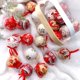 thumbnail image 4 of pieza de bolas navideñas pintadas de 8 cm, adornos colgantes para fiestas de Navidad, regalos de Año Nuevo, decoraciones para el hogar, colgantes para árboles de Navidad, 4 of 5