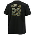 thumbnail image 3 of Men's Fanatics Fernando Tatis Jr. Black San Diego Padres Big & Tall Wordmark Name & Number T-Shirt, 3 of 3
