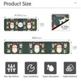 thumbnail image 3 of Yayeee Faucet Mat for Kitchen Sink 30" Diatomite Long Splash Guard Pad, Green Christmas, 3 of 7