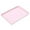 Pink, variant on Food Trays Bulk Fast Food Tray Rectangular Serving Trays Serving Tray for Indoor Plastic Fast Food Tray