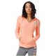 thumbnail image 2 of Aeropostale Beach Logo Sudadera con capucha para mujer, naranja, pequeño Aeropostale Sudadera, 2 of 2