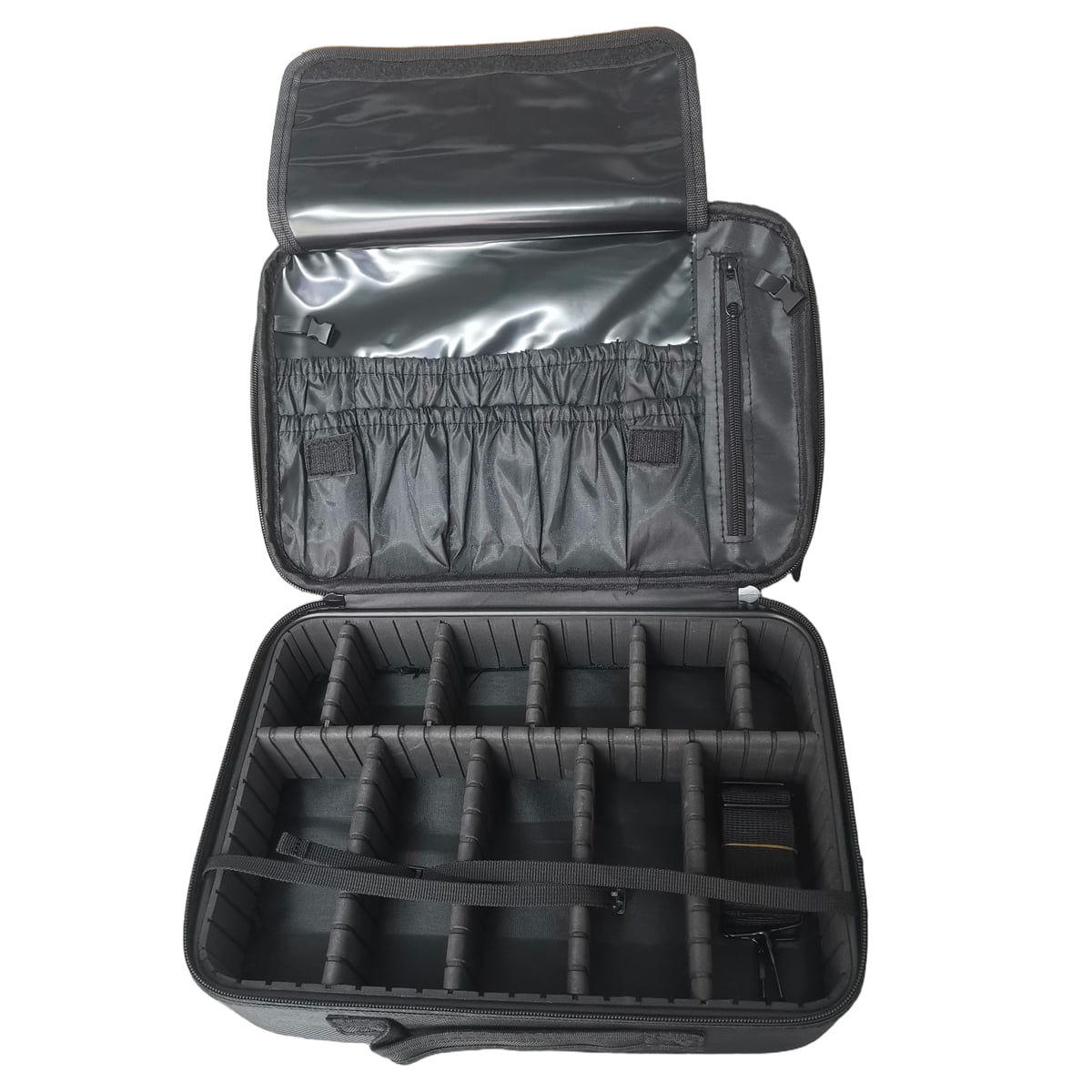 Tool kit and organizer box, home repair storage kit, storage tool box with customizable dividers and large storage capacity