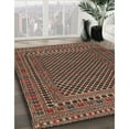 thumbnail image 3 of Ahgly Company Machine Washable Indoor Square Traditional Night Red Area Rugs, 3' Square, 3 of 7