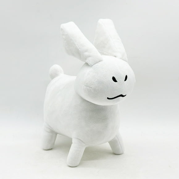 Forsaken Chance Gubby White Rabbit Plush Toy - Stuffed Animal from The Forgotten Game Series with Compressed Packaging, Inspired by Wraith's Soul-Fragment Vessels for Collectors and Gamers