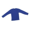 thumbnail image 3 of Camisa de manga larga a escala 1/12, uniforme informal de moda para soldado de 6 pulgadas Azul, 3 of 9