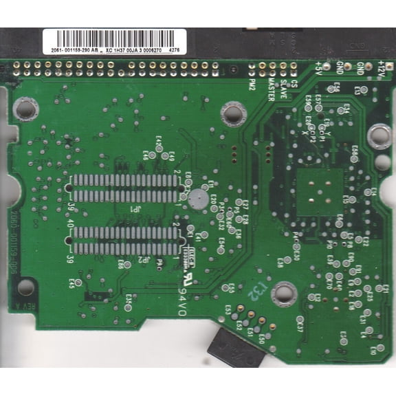 WD800BB-00DKA0, 2061-001159-290 AB, WD IDE 3.5 PCB