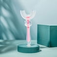 thumbnail image 3 of Toystoory Cepillo de de silicona en forma de U Boca entera Niños de doble cara Diente entero Mordedores de 360 ​​​​grados con suministros Suministros de limpieza para el hogar rosado S Toystoory HA009125-06, 3 of 6
