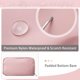 thumbnail image 5 of Duffel Bag Bolsas de gimnasia grandes para mujeres con compartimento para zapatos de 35 l Bolsas de viaje para hombres (rosa). Afortunado Sencillez, 5 of 5