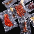 thumbnail image 3 of fastboy 100PCS/Set Vacuum Clear Cooked Food Saver Packaging Bags Meat Snacks Tea Storage Sealing Plastic Bag, 7x10cm, 3 of 9