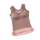 thumbnail image 1 of Ropa interior cálida gruesa de encaje para mujer, lencería Sexy para mujer, diseño Simple, capa Base de Color sólido, chaleco, Tops de fondo, Camisetas sin mangas Marrón claro 65-87.5 kg Jumpingount AP013549-12, 1 of 6