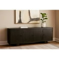 thumbnail image 6 of Sullivan Solid Wood 4-Door Sideboard in Dark Brown Finish, 6 of 6