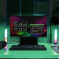 thumbnail image 3 of Barras de luz LED inteligentes Monster Smart RGB+IC, paquete de 2, Wi‑Fi, 3 of 8