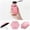 Pink, variant on Travel Mini Umbrella Sun&Rain Lightweight Small and Compact Suit for Pocket with Case