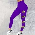 thumbnail image 2 of Women's Carnival Leggings 2026 Trendy Mardi Gras Balloon Print High Waist Tummy Control Yoga Pants Tuesday Party Gift Tights Outfit, 2 of 4