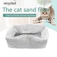 thumbnail image 3 of 10Pcs Reusable Feces Filter Hands Free Pet Excrement Liners Elastic Sand Bag Filter Hygienic Litter Box Liners S, 3 of 7