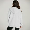 thumbnail image 6 of SUNBS Drawstring Zip Up Hoodies for Women Fall Cute Jacket Oversized Casual Sweatshirts with Pocket, 6 of 7