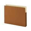 Redrope Drop-Front File Pockets w/ Fully Lined Gussets 1.75" Expansion, Letter Size, Redrope, 25/Box