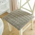 thumbnail image 4 of Specollect Non-Slip Soft Plush Chair Pads with Ties Winter Indoor Warmth Square Chair Covering Nonslip Comfort Dining Seat Pads Stool Mat Cover Decoration for Home Patio Kitchen Office Dorm, 4 of 5