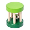 thumbnail image 1 of Agiferg Musical Instruments Toys 1PC Wooden Musical Instruments Toys Color Cage Hand One Bells, 1 of 2
